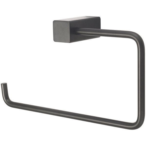 Olympia Towel Ring in Matte Black H-1314-MB